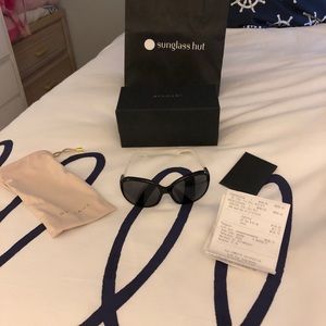 Bvlgari polarized sunglasses.